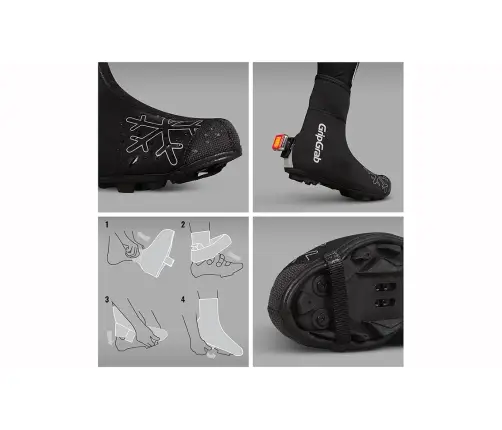 GripGrab apavu pārvalki GripGrab Arctic X Waterproof Deep Winter MTB/CX XL 44-45
