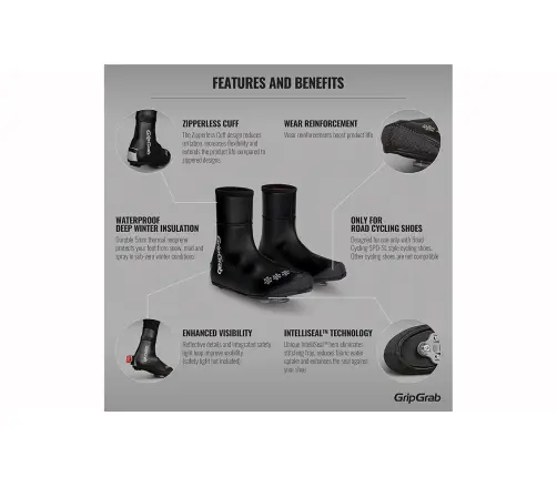 GripGrab чехлы для обуви GripGrab Arctic Waterproof Deep Winter M 40-41