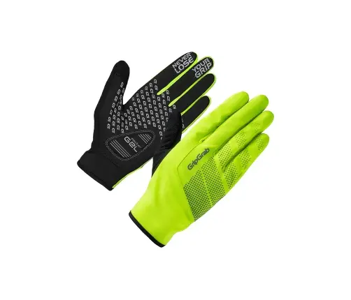 GripGrab ziemas cimdi GripGrab Ride Hi-Vis Windproof Midseason XS