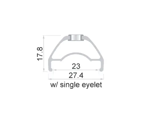 Esiratas 29" BlackJack Ready23 15x100 6-Bolt SB