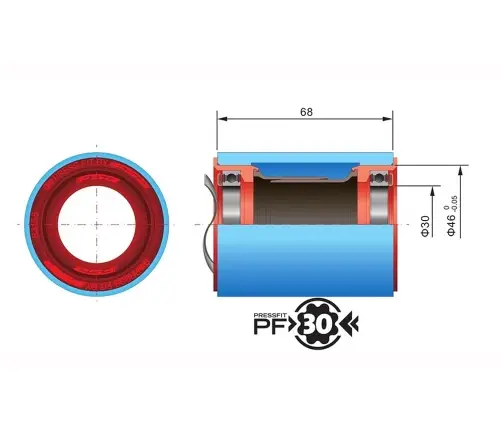 Bottom bracket FSA PF30 Road