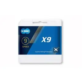 Цепь KMC X9 Silver Grey