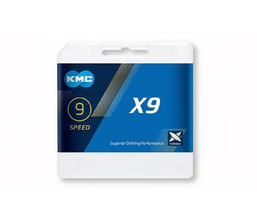 Цепь KMC X9 Silver Grey