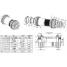 Ketiratta võll First GXP PressFit 30 68/73 PF46 SRAM