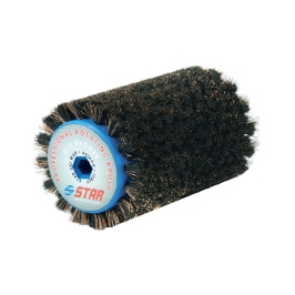 Horse hair bronze rotating brush, 100 mm Star Ski Wax