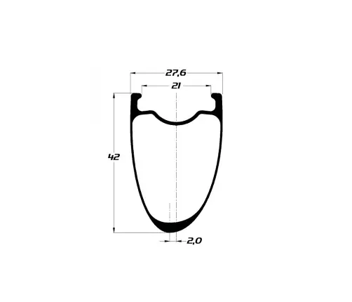Rattakomplekt 700C Duke Baccara 42C SLS2 Disc Brake / DT 350 SP Shimano 11S