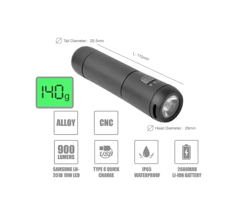 Žibintas priekinis Briviga LW-F800