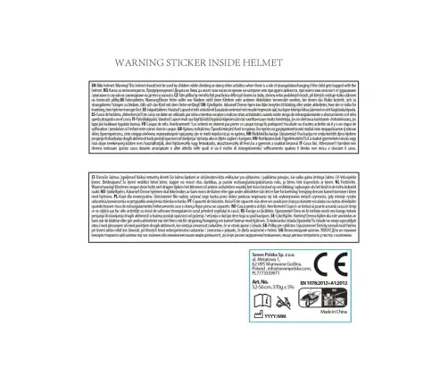 Велосипедный шлем Seven Paw Patrol Girls