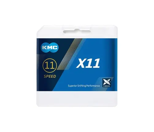 Ķēde KMC X11 Silver Black