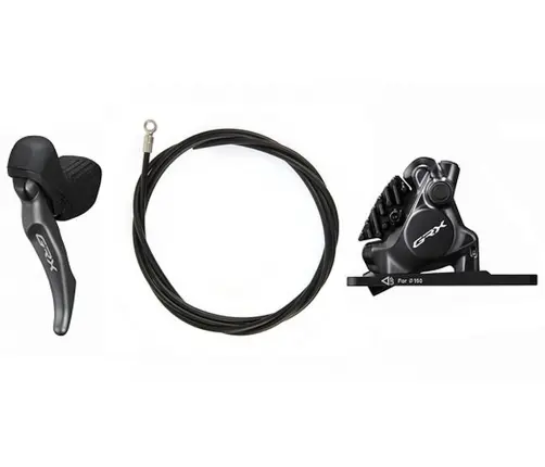 Brake lever with hydraulic disc brake kit Shimano BL-RX820(L) BR-RX820(F) GRX Brake lever with hydraulic disc brake kit Shimano BL-RX820(L) BR-RX820(F) GRX
