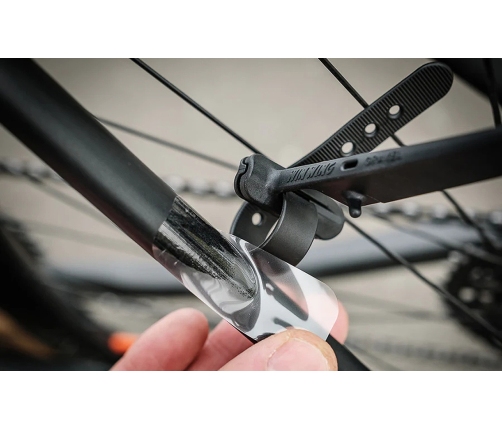 Mudguard rear Ass Savers Win Wing 2 Gravel Black Dot