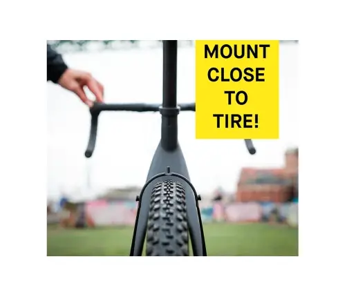Mudguard rear Ass Savers Win Wing 2 Gravel Black Dot