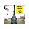 Mudguard rear Ass Savers Win Wing 2 Gravel Black Dot