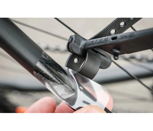 Mudguard rear Ass Savers Win Wing 2 Road Blue Dot