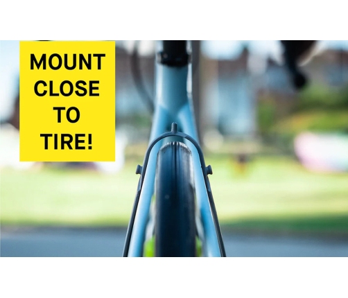 Mudguard rear Ass Savers Win Wing 2 Road Blue Dot