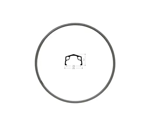 Ratas galinis 28" Shining A-7N SS Falcon