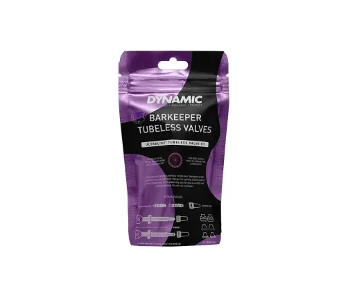 Ventilių bekamerinių komplektas Barkeeper Tubeless Valves 100 mm Dynamic