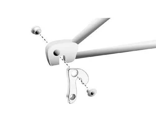 Aizmugurējā pārslēdzēja austiņa Union GH-123