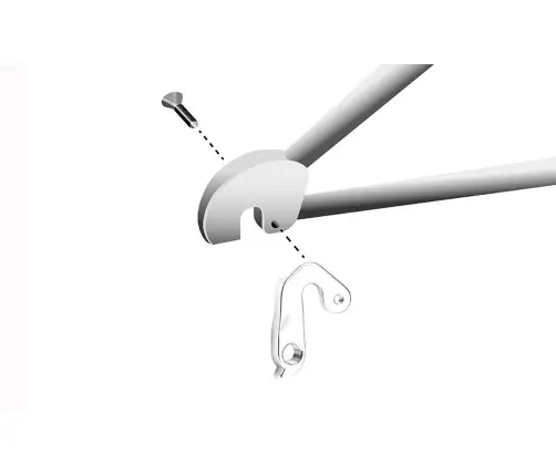 Держатель заднего переключателя Union GH-277