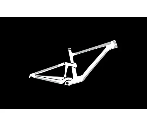 Raami kaitsekomplekt Lizard Skins Frame Wrap - Frame Kit