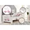 Детская кровать Anna 160x80 с матрасом Кот