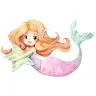 FALA lastevoodi 140x70 turvapiirega Mermaid