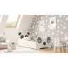Bērnu gulta Panda 160x80 ar atvilktni un matraci