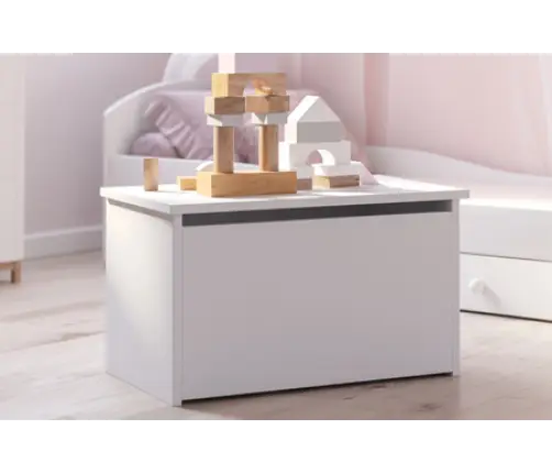 Bērnu rotaļlietu kaste DARIA white