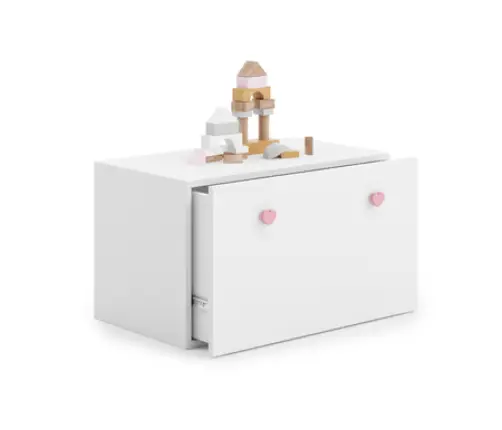 Bērnu rotaļlietu kaste INGA pink