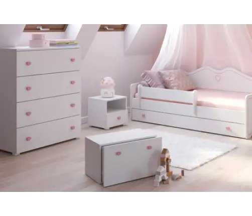 Bērnu rotaļlietu kaste INGA pink