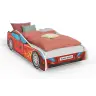 Детская кровать Car II с матрасом 165x84x49 см, автомобиль 4x4