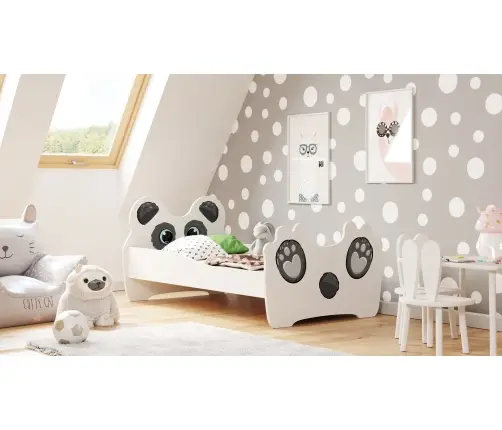 Bērnu gulta Panda 160x80 ar matraci Bērnu gulta Panda 160x80 ar matraci