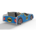Bērnu gulta Batman Car II 140x70 cm ar matraci – zila