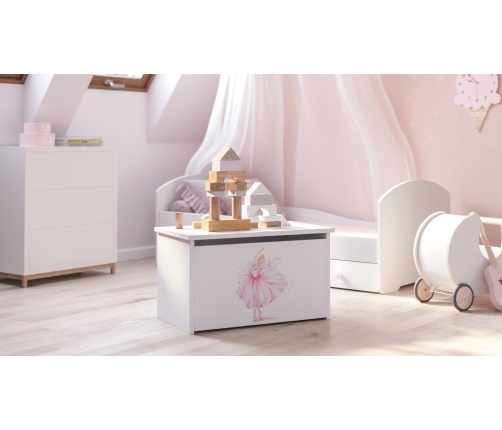 Bērnu rotaļlietu kaste DARIA Princess in crown