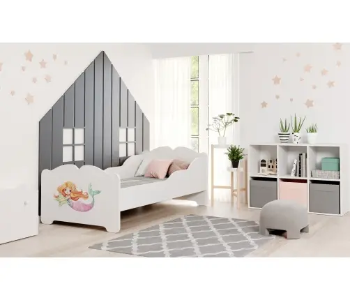 ANNA 140x70 Mermaid lastevoodi koos madratsiga