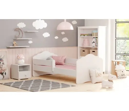 FALA 140x70 bērnu gulta ar drošības barjeru