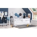 Kids Bed LUK 160x80 with Drawer and Mattress Airplane