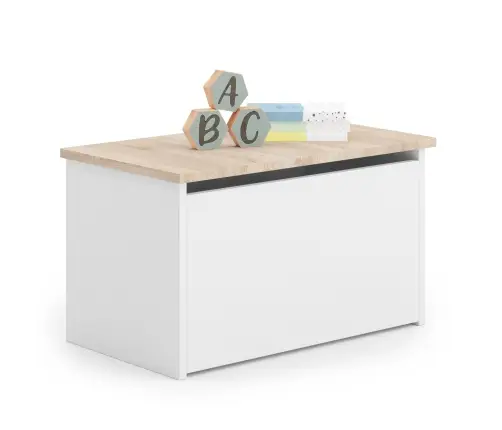 Bērnu rotaļlietu kaste DARIA Sonoma oak