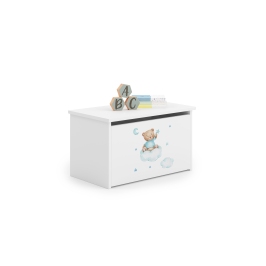 Bērnu rotaļlietu kaste DARIA Blue Bear