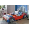 Children's Spider Car II Bed 140x70 with Mattress