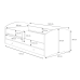 Kids Bed LUK with Drawer and Mattress 160x80 Princess in a crown
