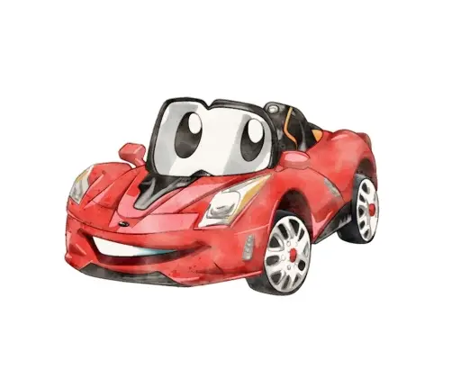 Kids Bed LUK with Drawer and Mattress 160x80 Racing car Kids Bed LUK with Drawer and Mattress 160x80 Racing car