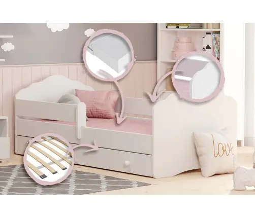 Lastevoodi FALA 160x80 sahtliga Lastevoodi FALA 160x80 sahtliga