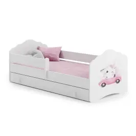 Children's Bed FALA 140x70 with Mattress and Drawer Cat