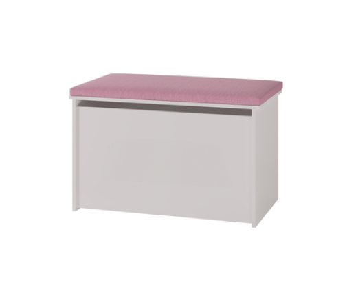 Bērnu rotaļlietu kaste DARIA pink panel