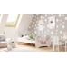 Lastevoodi Pink Cat 140x70 koos madratsiga