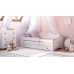 Bērnu gulta Emma 140x70 ar matraci Grey