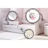 Vaikiška lova LUK 140x70 su stalčiumi ir čiužiniu Sleeping princess