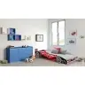 Batcar Children's Bed 160x80 with Mattress FORMULA Red