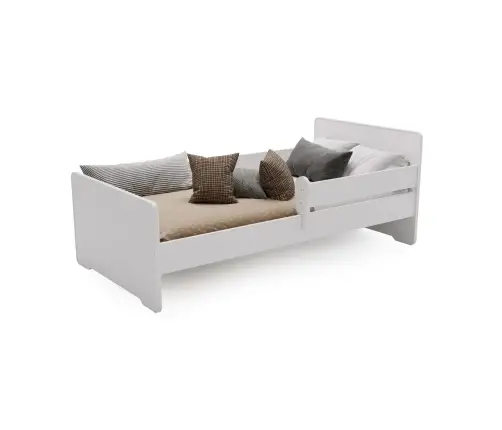 Односпальная кровать Max 160x80 с ограждением и матрасом